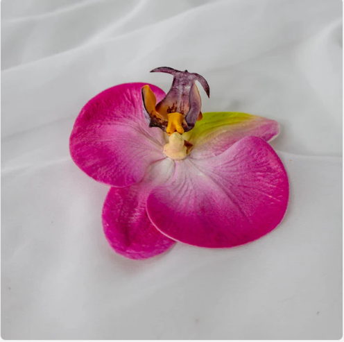 Purple Pink Phalaenopsis Flowerhead (6 Pack) - Realistic Artficial Flowers - Image 2