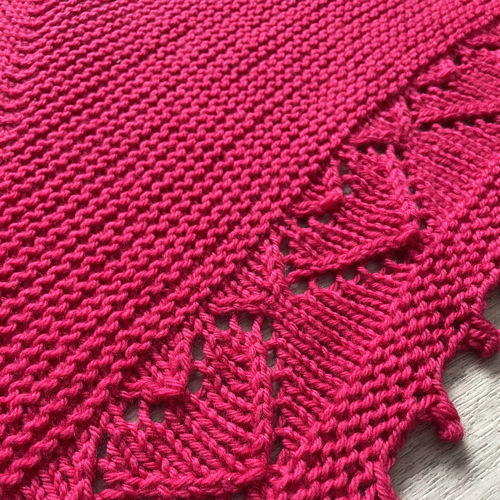 L'amour c'est tout Shawl (Love is Everything Shawl)
