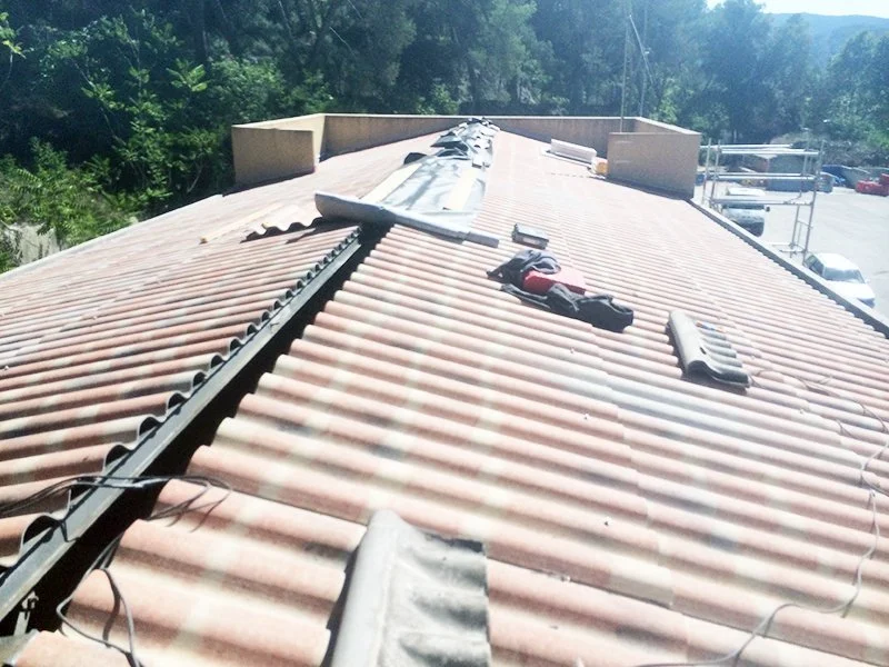 Rénovation d’une toiture en plaques sous tuiles (PST) pour le Conseil Départemental des Alpes-Maritimes — photo 5 sur 8 — CEG TOITURE