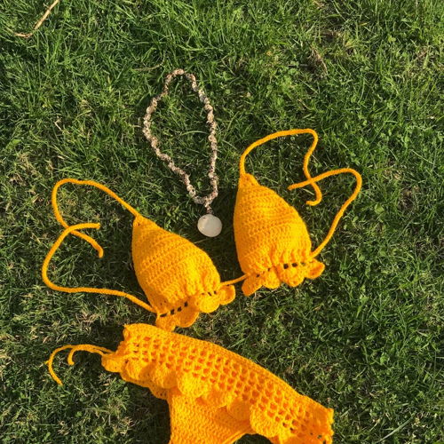 Haakpatroon bikini, haakpatroon bikinitop, haakpatroon bikinibroekje
