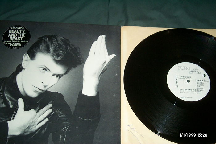 David Bowie - Beauty & The Beast Promo 12 inch Extended...