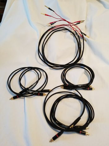 JW Audio Signature Full set of cables(3 interconnects, ...