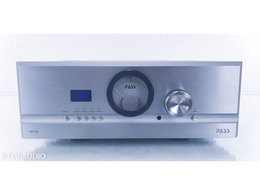 Pass Labs INT-60 Stereo Integrated Amplifier INT60 (Less than 6 months old) (14934)