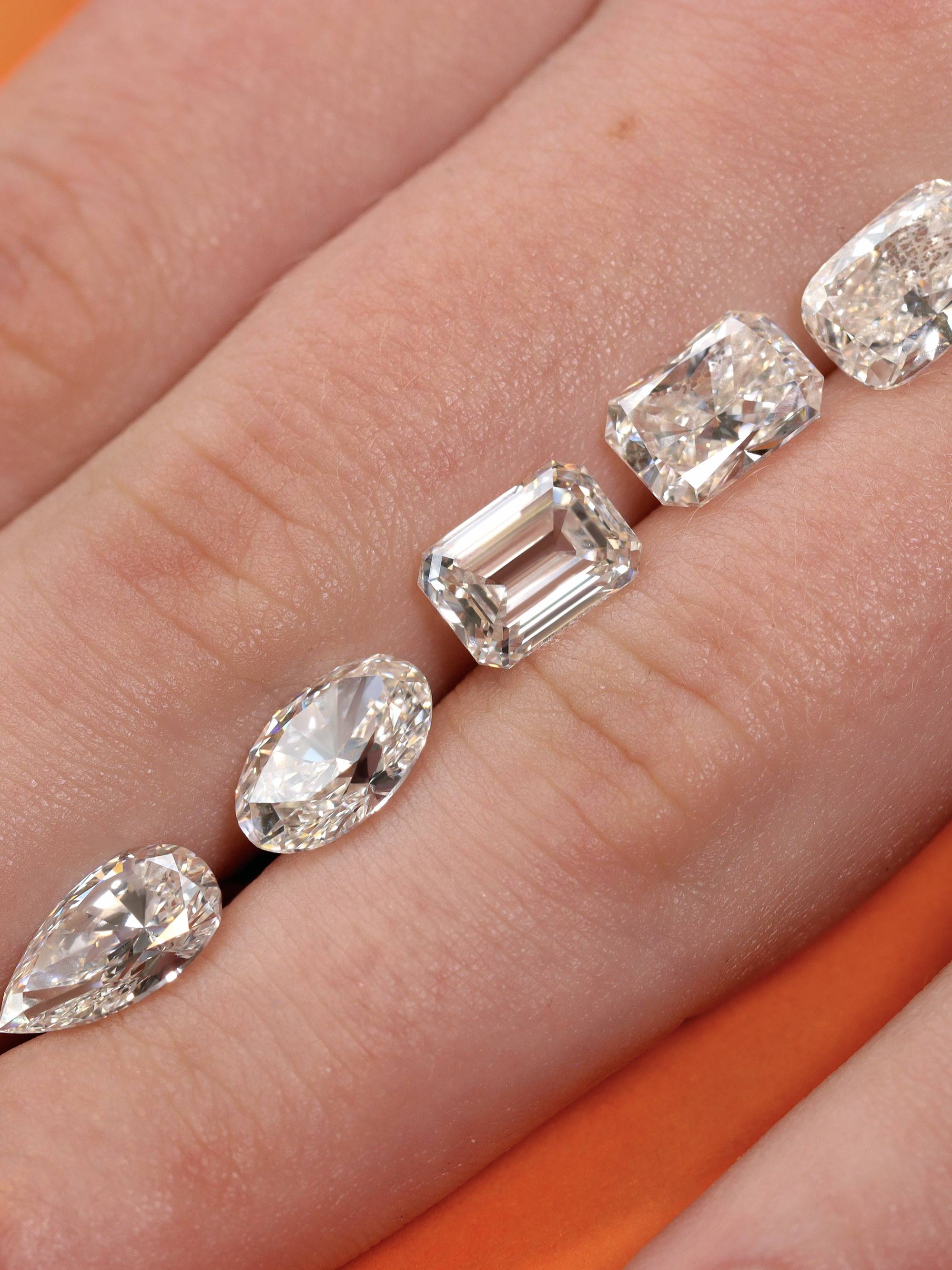 Lab grown diamonds