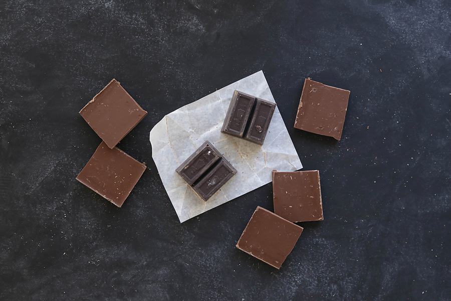 Stevia Sweetened Dark Chocolate