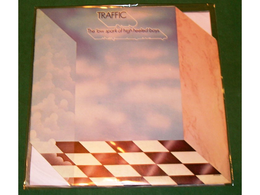 TRAFFIC "LOW SPARK OF HIGH HEELED BOYS" - 1971 ISLAND PRESS *STERLING* EXCELLENT 9/10