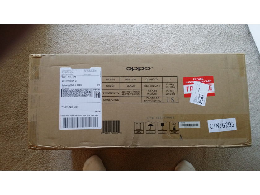 OPPO UDP-205  4K Universal Blue Ray Disc Player