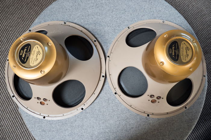 Tannoy Monitor Gold 15" Pair with Crossovers.