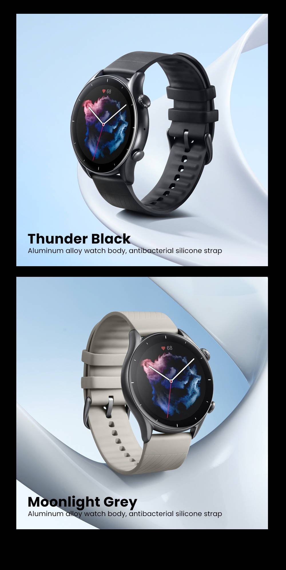 Smartwatch A M A Z F I T Gtr 3 KaBuM