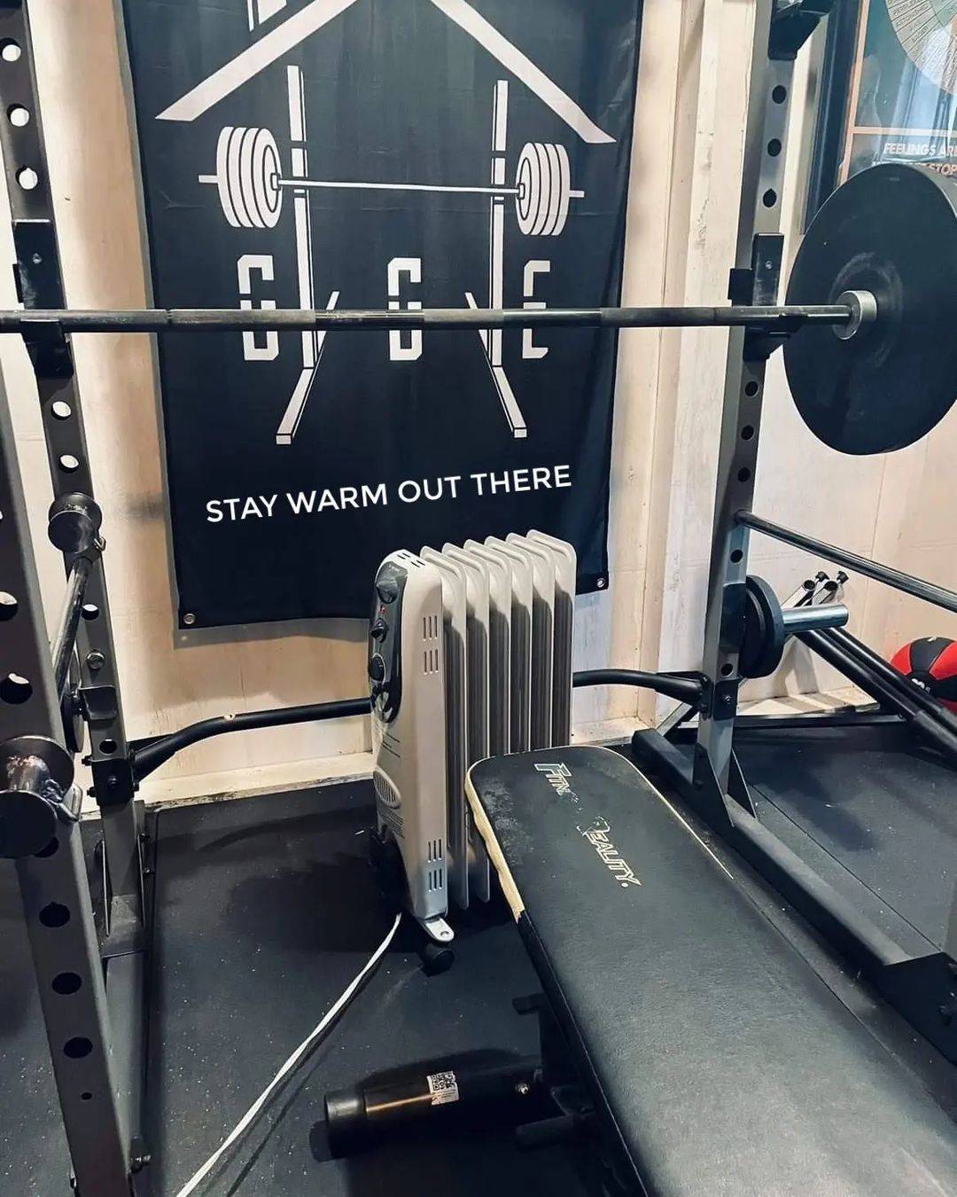 REP Fitness Irons + Flat Bench Home Gym Package