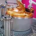 Cuve de brassage Mash Tun de la distillerie GlenWyvis dans le nord-ouest des Highlands d'Ecosse