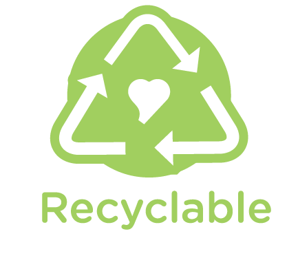 logo depicting recyclable product