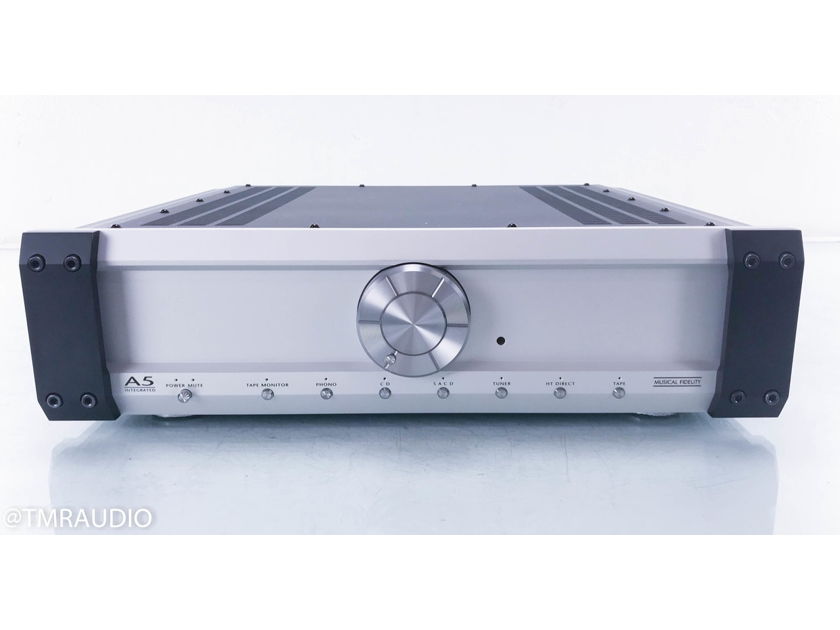 Musical Fidelity A5 Stereo Integrated Amplifier Silver; Phono (2/2) (13151)