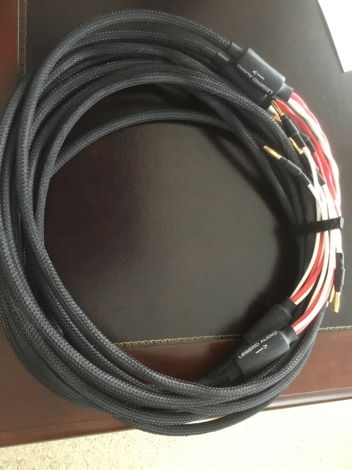 Legend Audio Design Biwire speaker cables 15ft Like new...