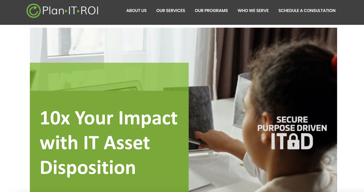 PlanITROI product / service