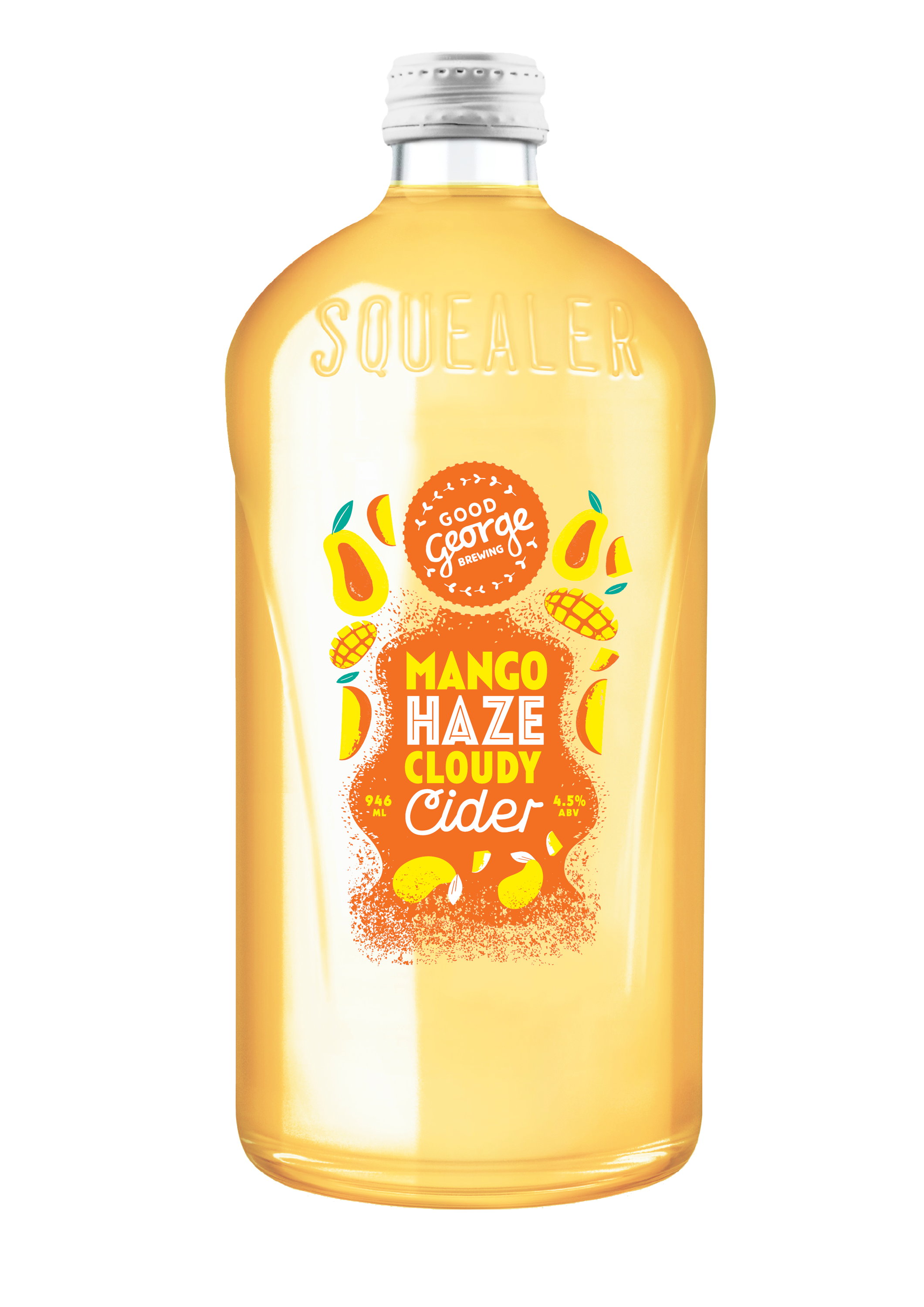 Good George Mango Haze Cloudy Cider Squealer