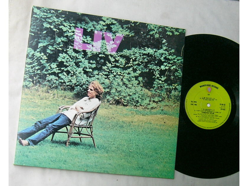 LIVINGSTON TAYLOR - LIV - - RARE ORIG 1971 LP - UK MADE - CLASSIC POP FOLK ROCK