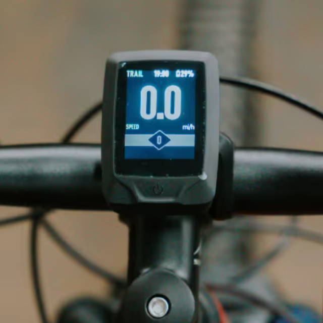 Electric bike display screen