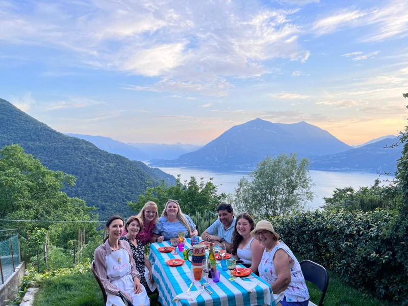 Corsi di cucina Bellano: Corso di cucina con vista in un borgo storico del Lago