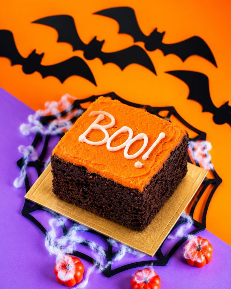 Creepy Halloween Brownies
