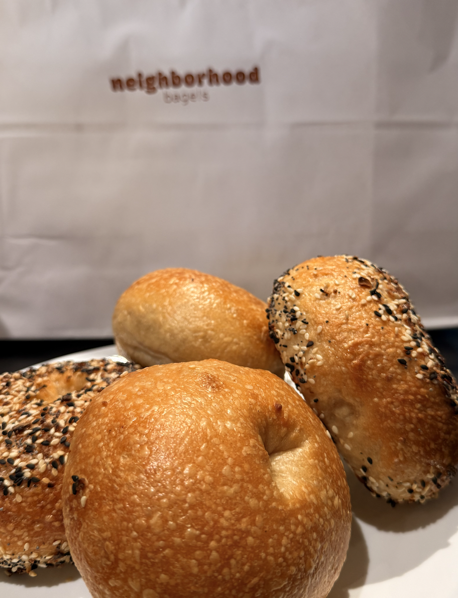 neighborhood bagels — photo from hotplate.com