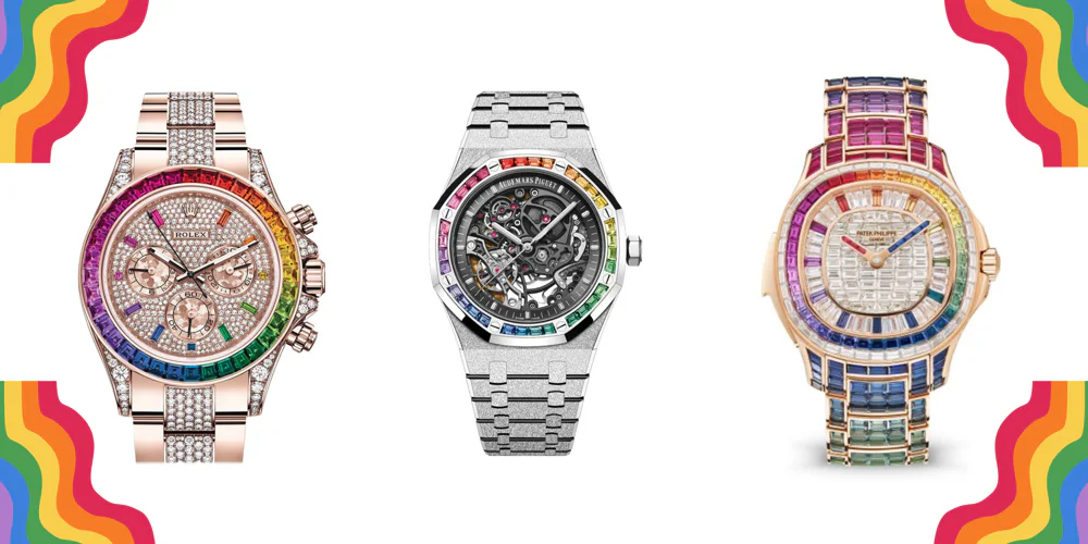 3 Rainbow watches from 3 otherwise serious watchmakers | Chrono 10:10