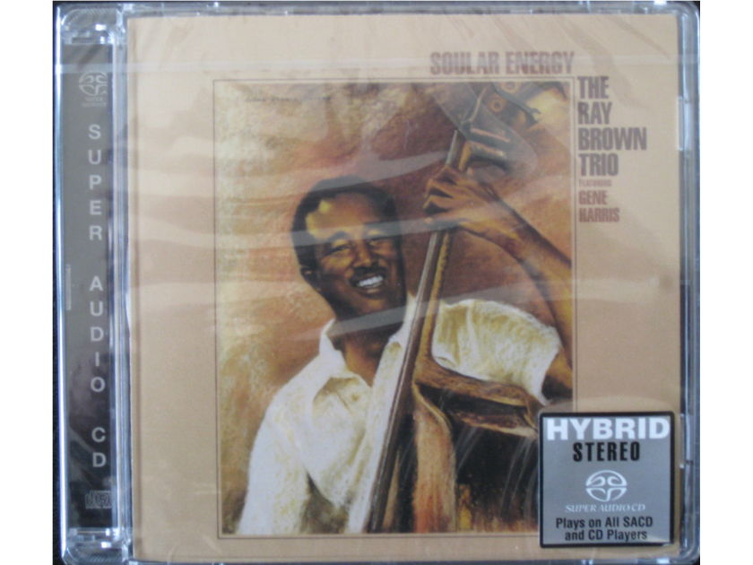 Ray Brown Trio - Soular Energy  - Hybrid SACD - GRV1015-3 - BRAND NEW