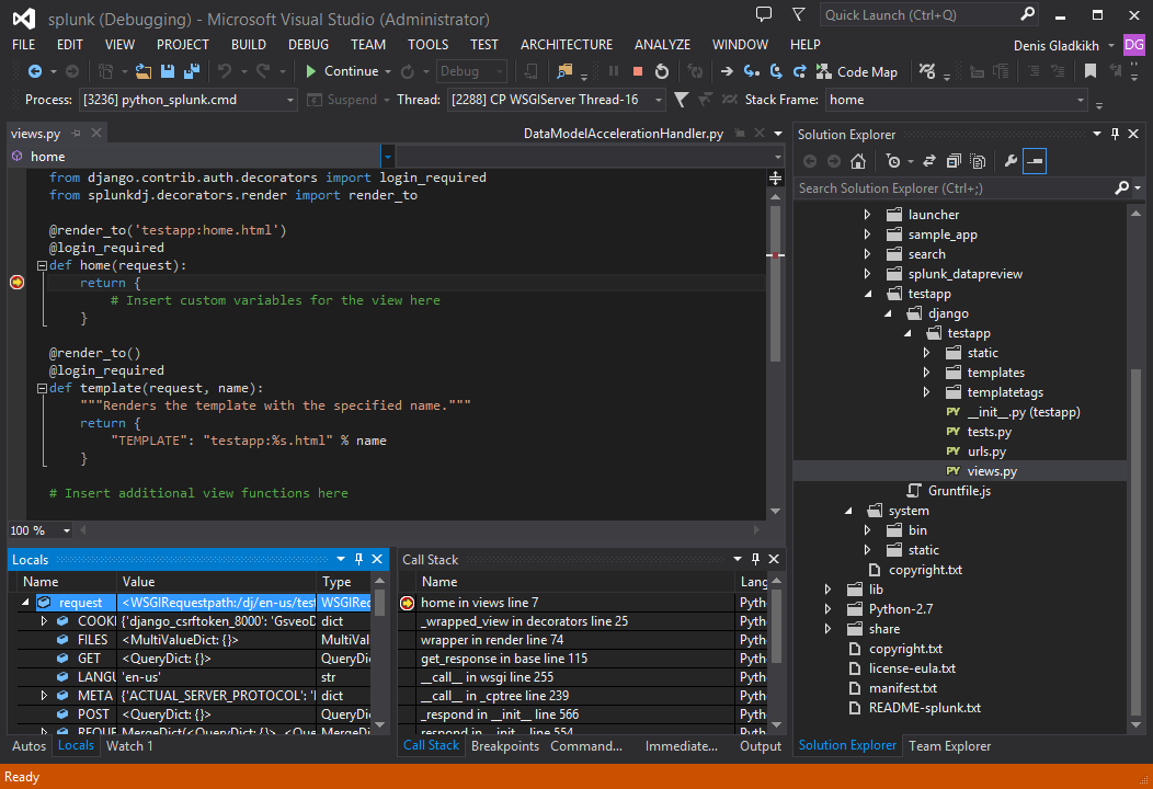 Import render. Визуал студио питон. Visual Studio code программирование. Visual Studio Python. Отладчик Visual Studio.