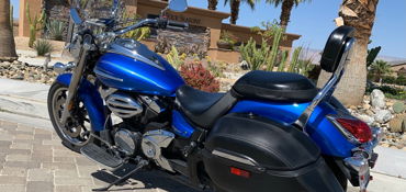 2012 YAMAHA V STAR 950 TOURER motorcycle for rent near Palm Springs, CA