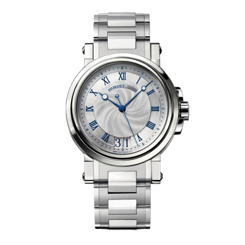 Breguet Marine Big Date Steel Bracelet 5817ST/12/SM0