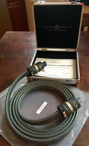 Wireworld Platinum Electra Power Cable 3 meter length !...