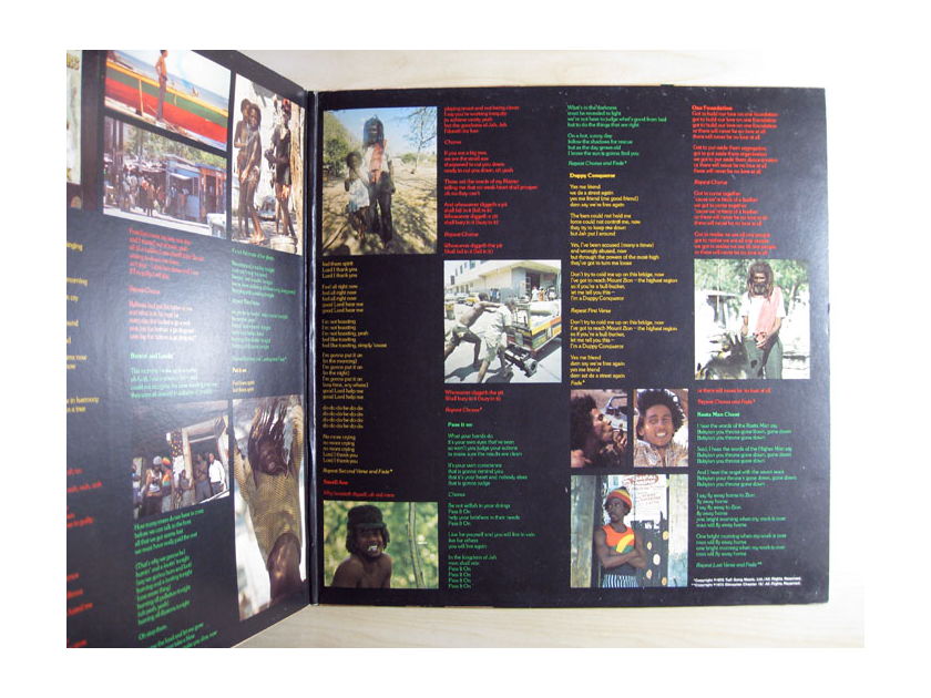 The Wailers - Burnin' - Repress Island Records ILPS 9256