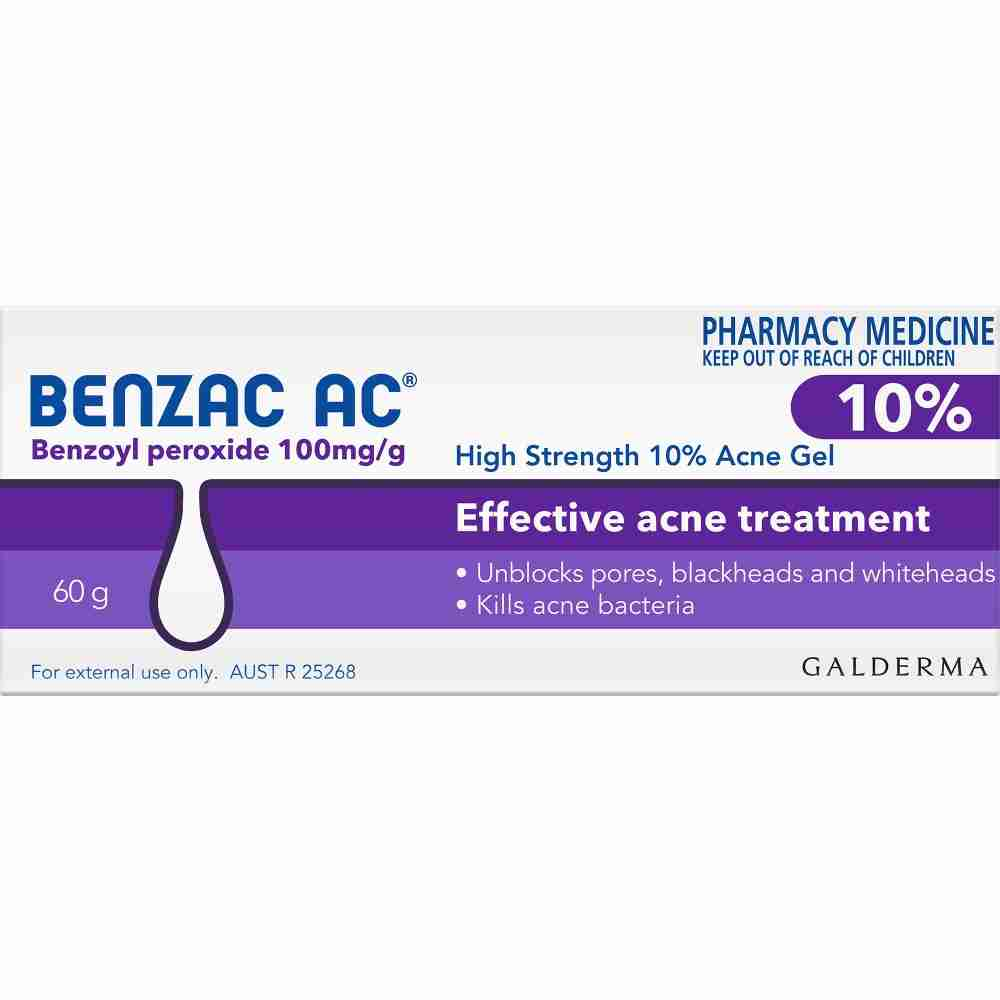 Benzac Ac High Strength 10% 60G Acne Gel - Image 2