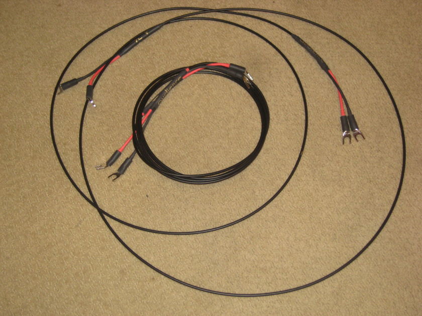 Audience AU-24 Speaker Cable: Spade to Spade