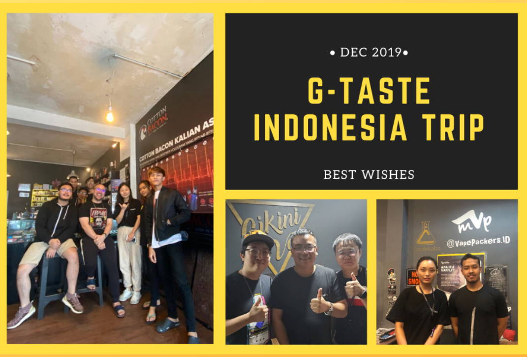 G Taste Grab Your Taste Enjoy Better Vape Tour