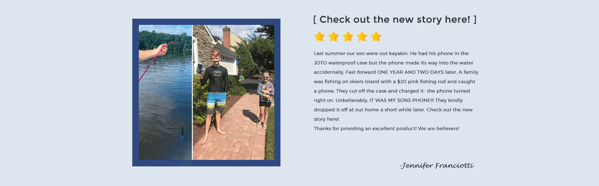 JOTO waterproof case review