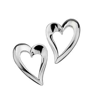 Shop ladies silver stud earrings