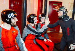 indoor skydiving bottrop gruppen event high