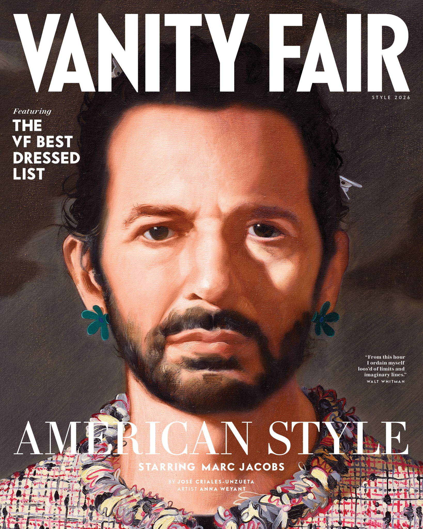 Image may contain: Marc Jacobs, Head, Person, Face, Adult, Body Part, Neck, and Hair