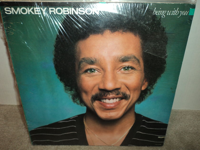 Smokey Robinson (SEALED) - Being With You Brand New cut-out