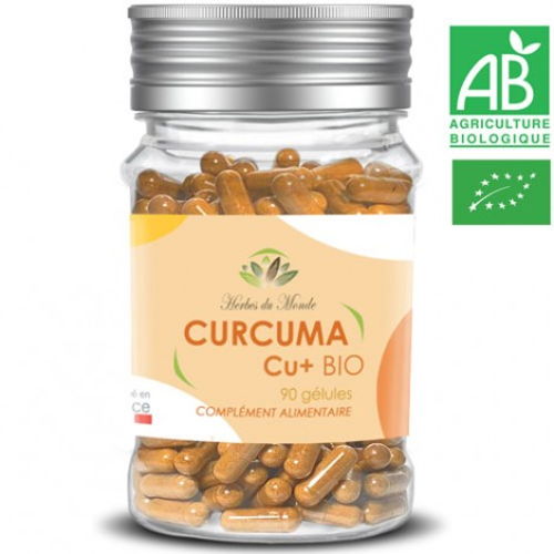 Curcuma Cu+ bio en gelules