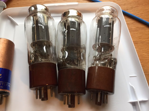 Mullard Tubes GZ-33 and GZ-37 ANOS Rectifiers