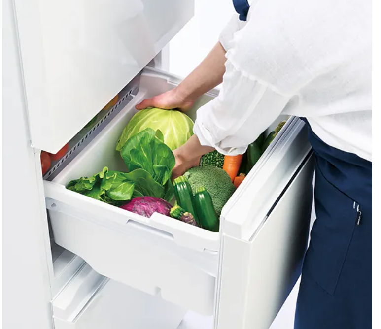 真ん中大容量野菜室