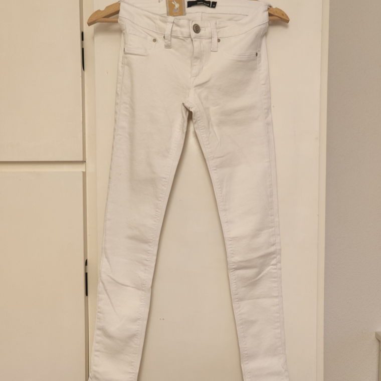 Skinny Jeans Weiss