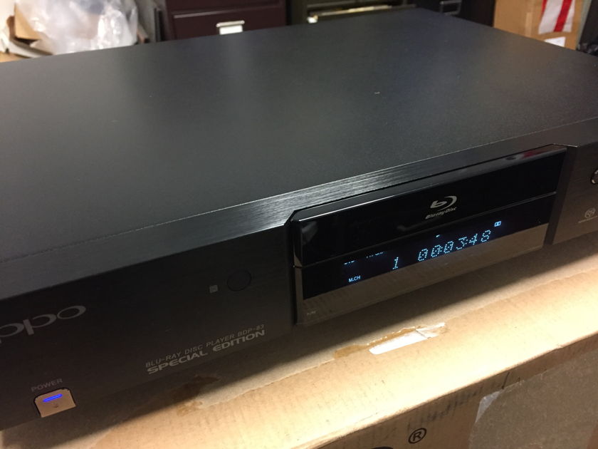 Oppo BDP-83SE Blu-Ray Disc Player