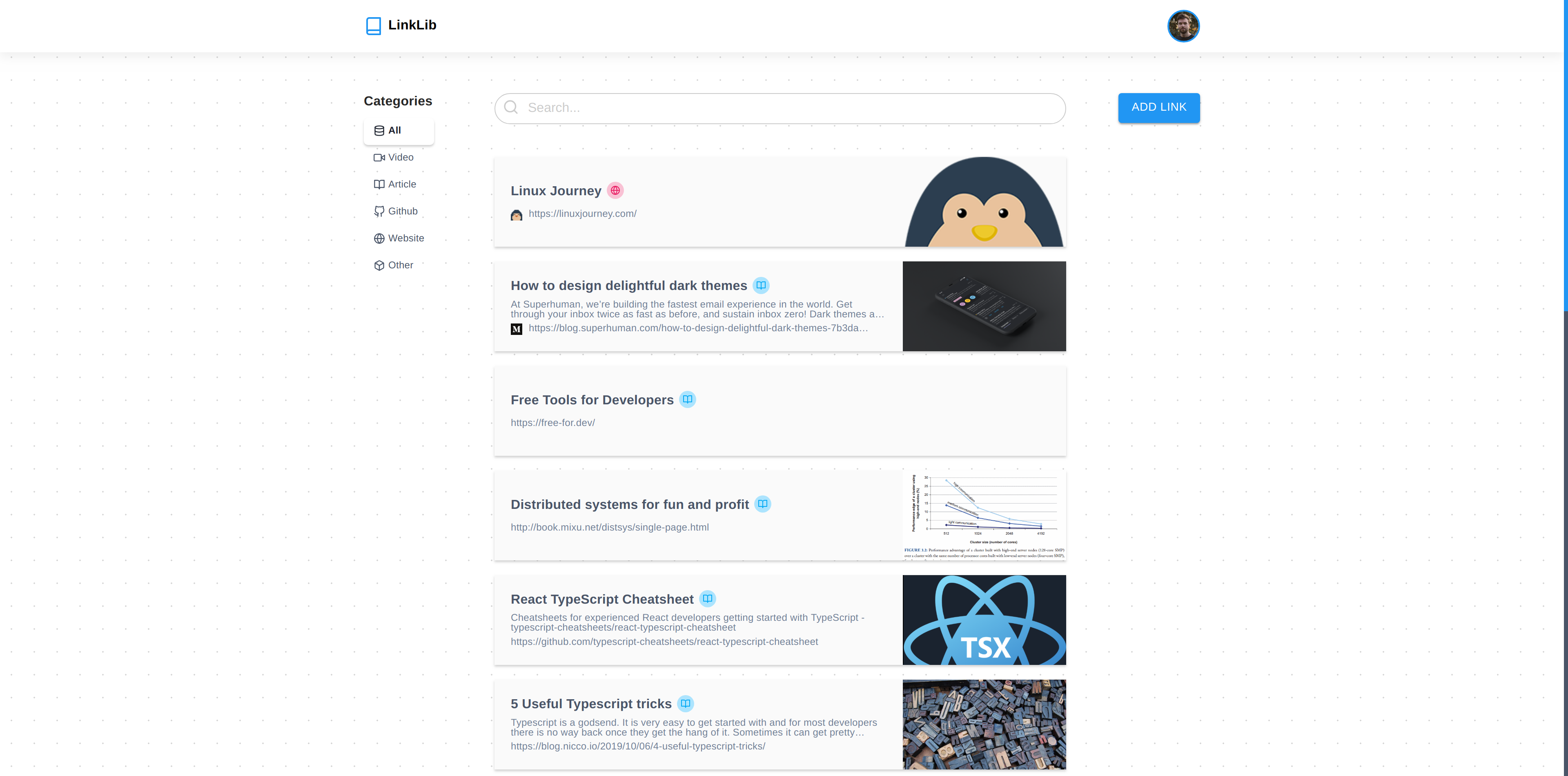 GitHub - evangodon/link-library-v3: A bookmark manager