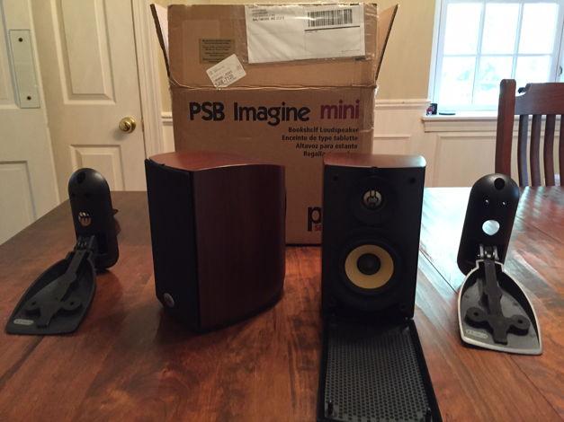 PSB Imagine Mini Speakers plus wall mounts