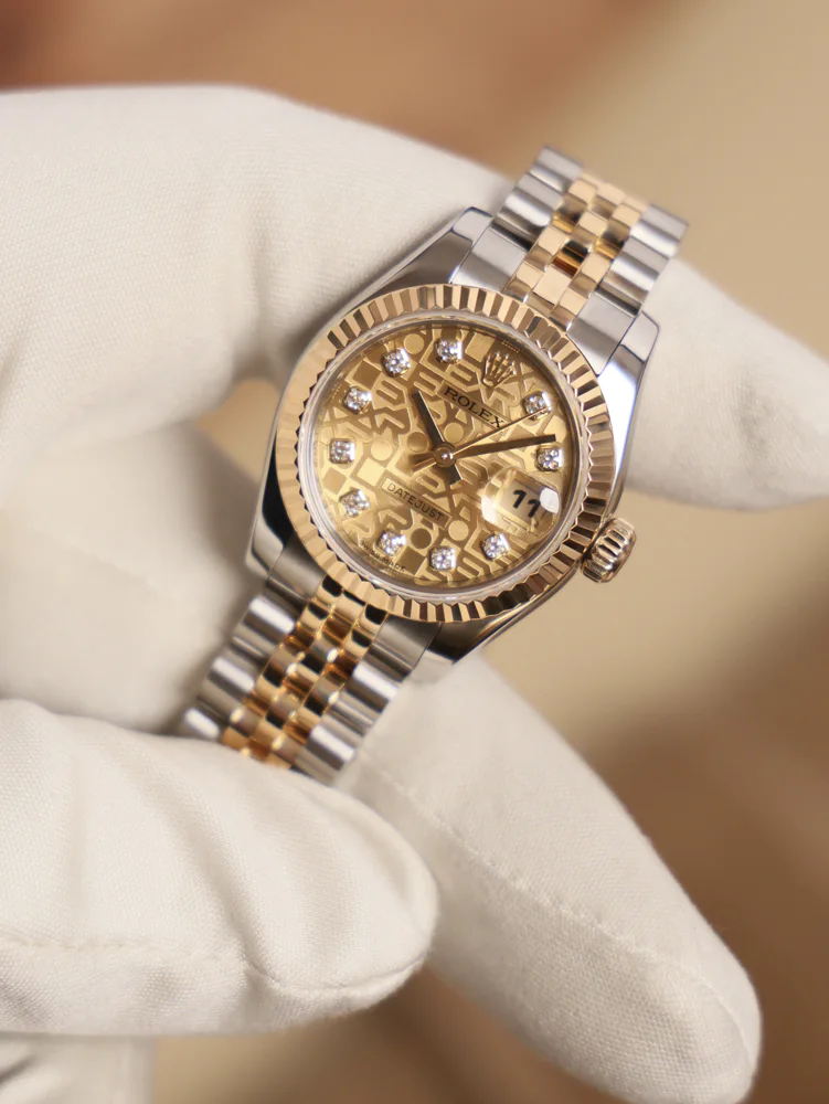  Computer Gem-Set Jubilee Bracelet