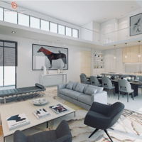 iconz-design-consultancy-m-sdn-bhd-modern-malaysia-selangor-dining-room-dry-kitchen-living-room-wet-kitchen-3d-drawing