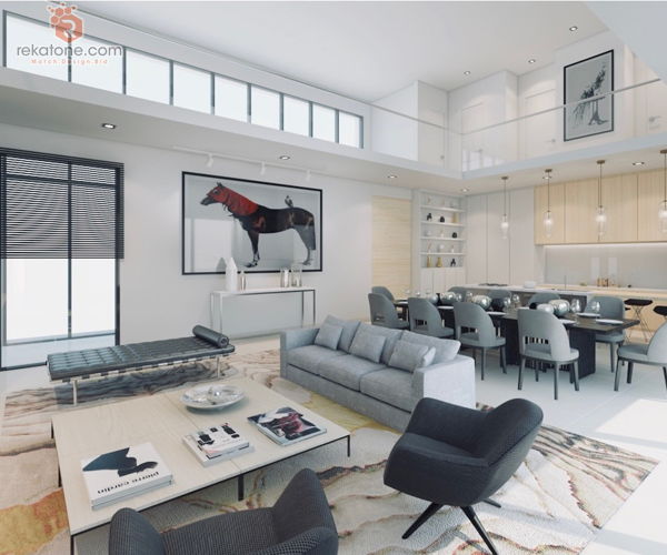 iconz-design-consultancy-m-sdn-bhd-modern-malaysia-selangor-dining-room-dry-kitchen-living-room-wet-kitchen-3d-drawing
